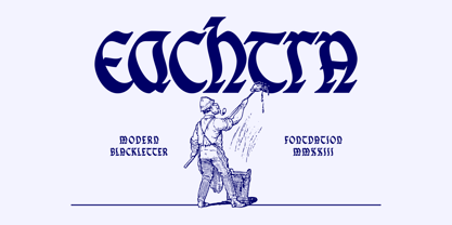 Eachtra Font Poster 1