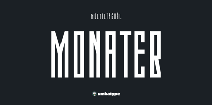 Monateb Font Poster 9