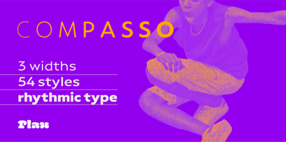 Compasso Font Poster 1