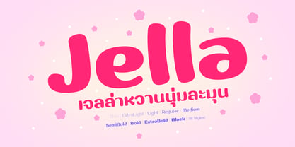 Jella Font Poster 1