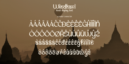 Windhavi Font Poster 5