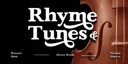 Switch Rhyme Font Poster 6