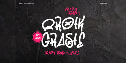 Qroik Grasie Font Poster 1