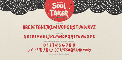 Soul Taker Font Poster 6