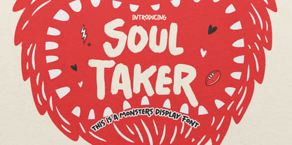Soul Taker Font Poster 1
