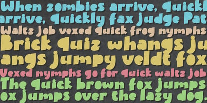 Stonechips Font Poster 6