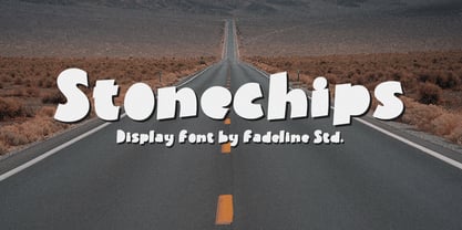 Stonechips Font Poster 1