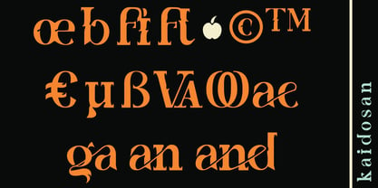 Giok Font Poster 11