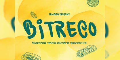 Bitreco Font Poster 1