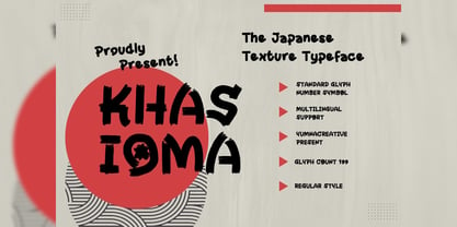 Khasioma Font Poster 1