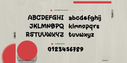 Khasioma Font Poster 2