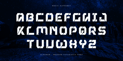 Alkeron Font Poster 7