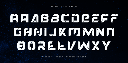 Alkeron Font Poster 13