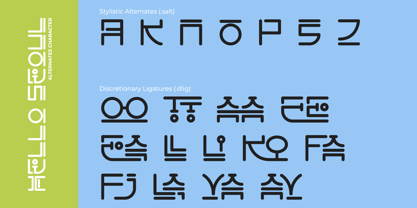 Hello Seoul Font Poster 10