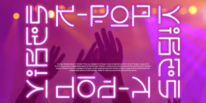 Hello Seoul Font Poster 3