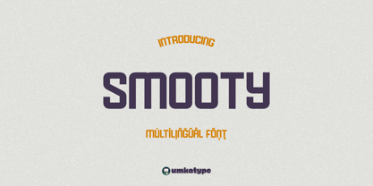 Smooty Font Poster 9
