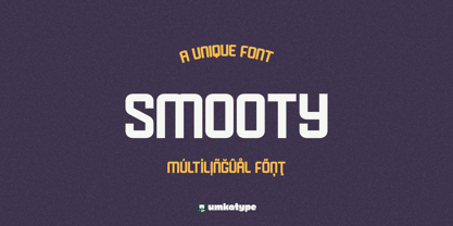 Smooty Font Poster 1