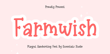 Farmwish Font Poster 1