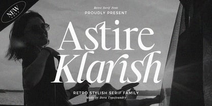 Astire Klarish Font Poster 1