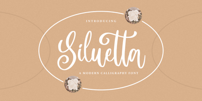 Siluetta Font Poster 1