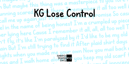 KG Lose Control Police Poster 4