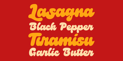 Super Taste Font Poster 2