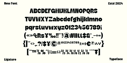 Reltca Font Poster 5