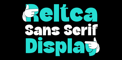 Reltca Font Poster 2