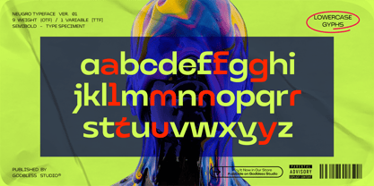 Neugro Typeface Font Poster 6