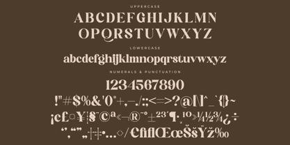 Mogilte Font Poster 6