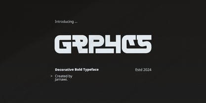 Grphcs Font Poster 1