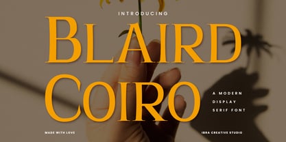 Blaird Coiro Font Poster 1