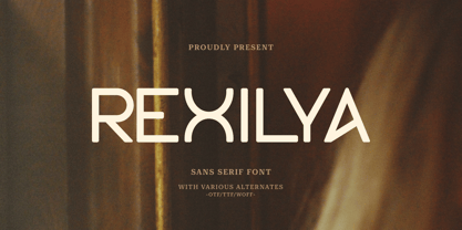 Rexilya Font Poster 1