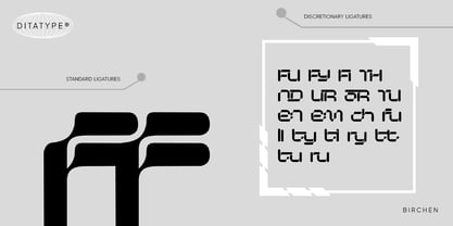 Birchen Font Poster 7