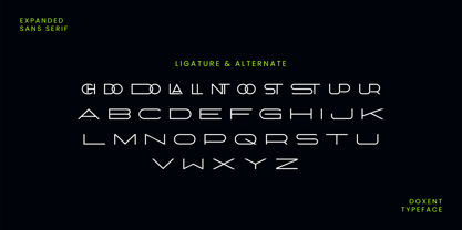 Doxent Font Poster 7