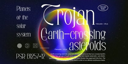 Chicxulub Font Poster 6