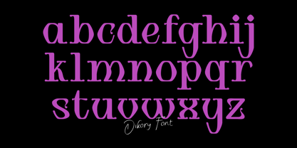 Dikory Font Poster 5