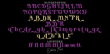 Dikory Font Poster 10