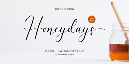 Honeydays Font Poster 1