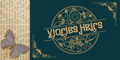 Vlories Heirs Font Poster 2