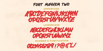 Fort Mayhem Font Poster 9