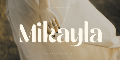 Mikayla Stil Font  Poster 1