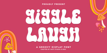 Giggle Laugh Font Poster 1