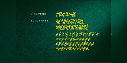 Trassetya Font Poster 8