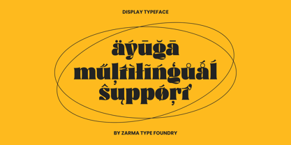 Ayuga Font Poster 8