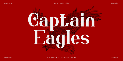 Captain Eagles Font Poster 1