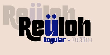 Reuloh Font Poster 1