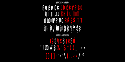 Necrovoid Font Poster 11