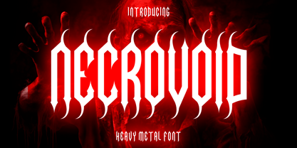 Necrovoid Font Poster 1