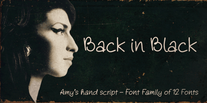 Amys Hand Font Poster 3